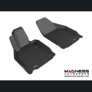 Porsche 911 Floor Mats (Set of 2) - Front - Black by 3D MAXpider